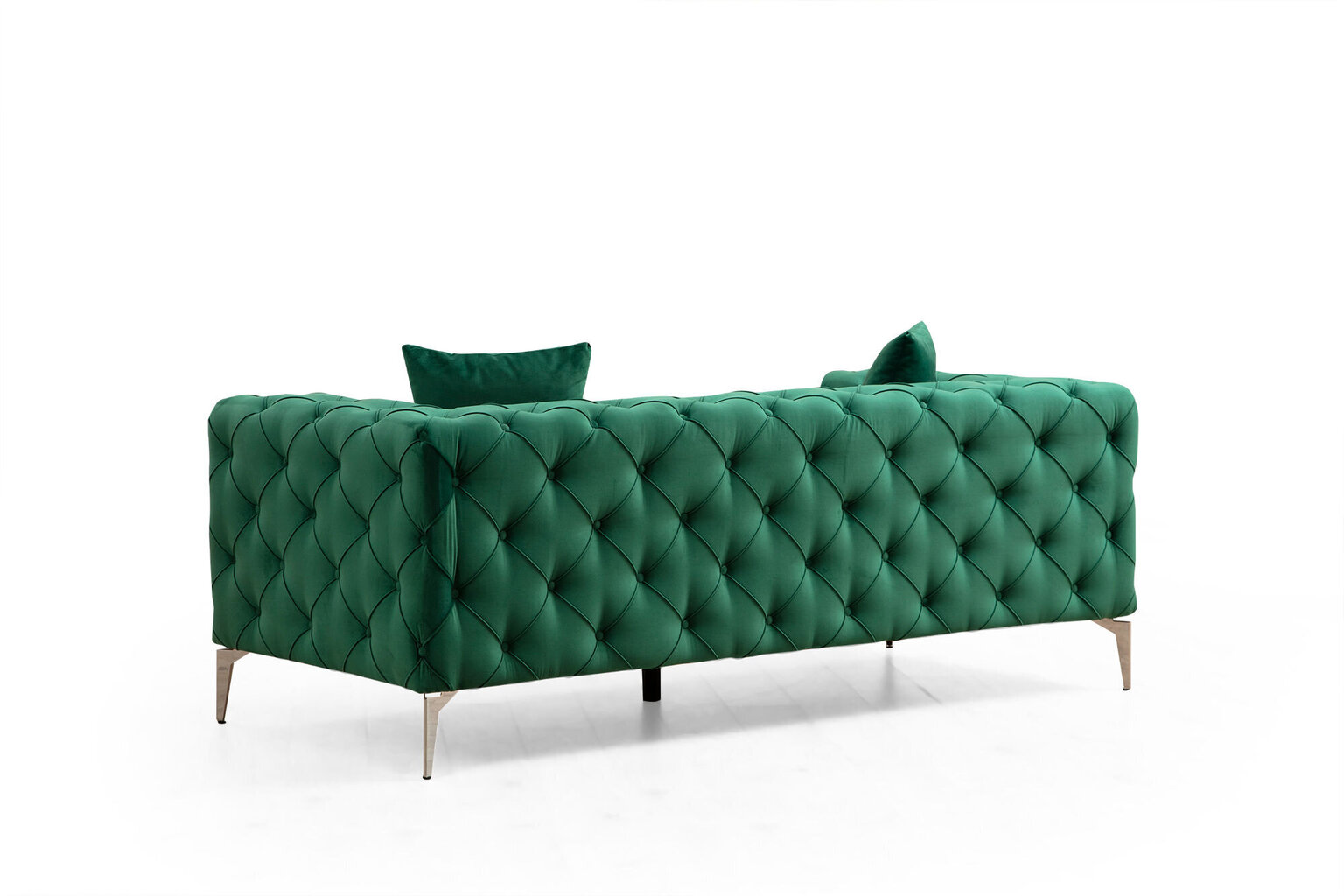 Kahden hengen sohva Atelier Del Sofa Como, vihreä hinta ja tiedot | Sohvat ja vuodesohvat | hobbyhall.fi