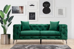 Kahden hengen sohva Atelier Del Sofa Como, vihreä hinta ja tiedot | Sohvat ja vuodesohvat | hobbyhall.fi