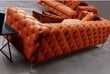 Kolmen istuttava sohva Atelier Del Sofa Como, oranssi hinta ja tiedot | Sohvat ja vuodesohvat | hobbyhall.fi