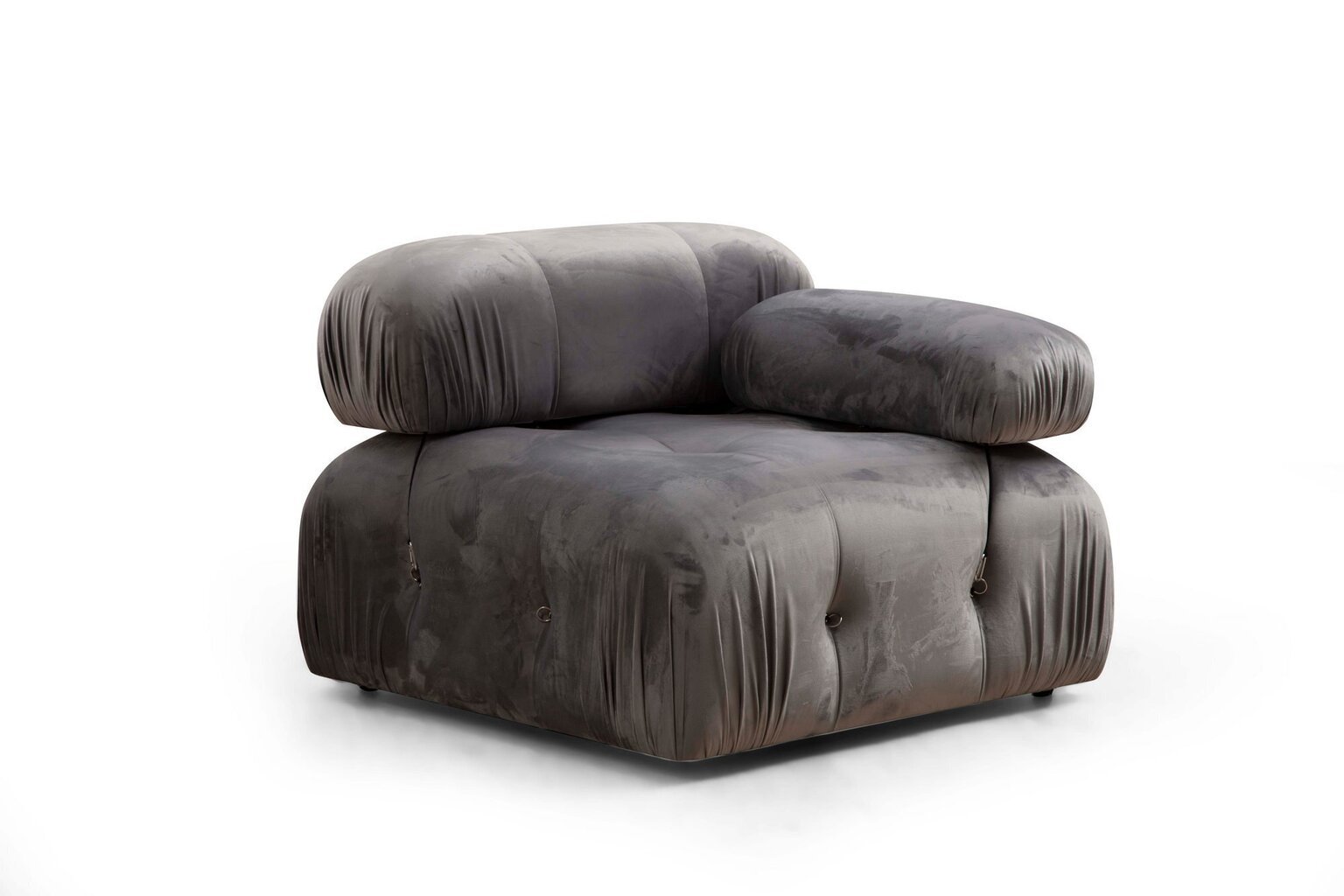 Kolmen istuttava sohva Atelier Del Sofa Bubble, harmaa hinta ja tiedot | Sohvat ja vuodesohvat | hobbyhall.fi