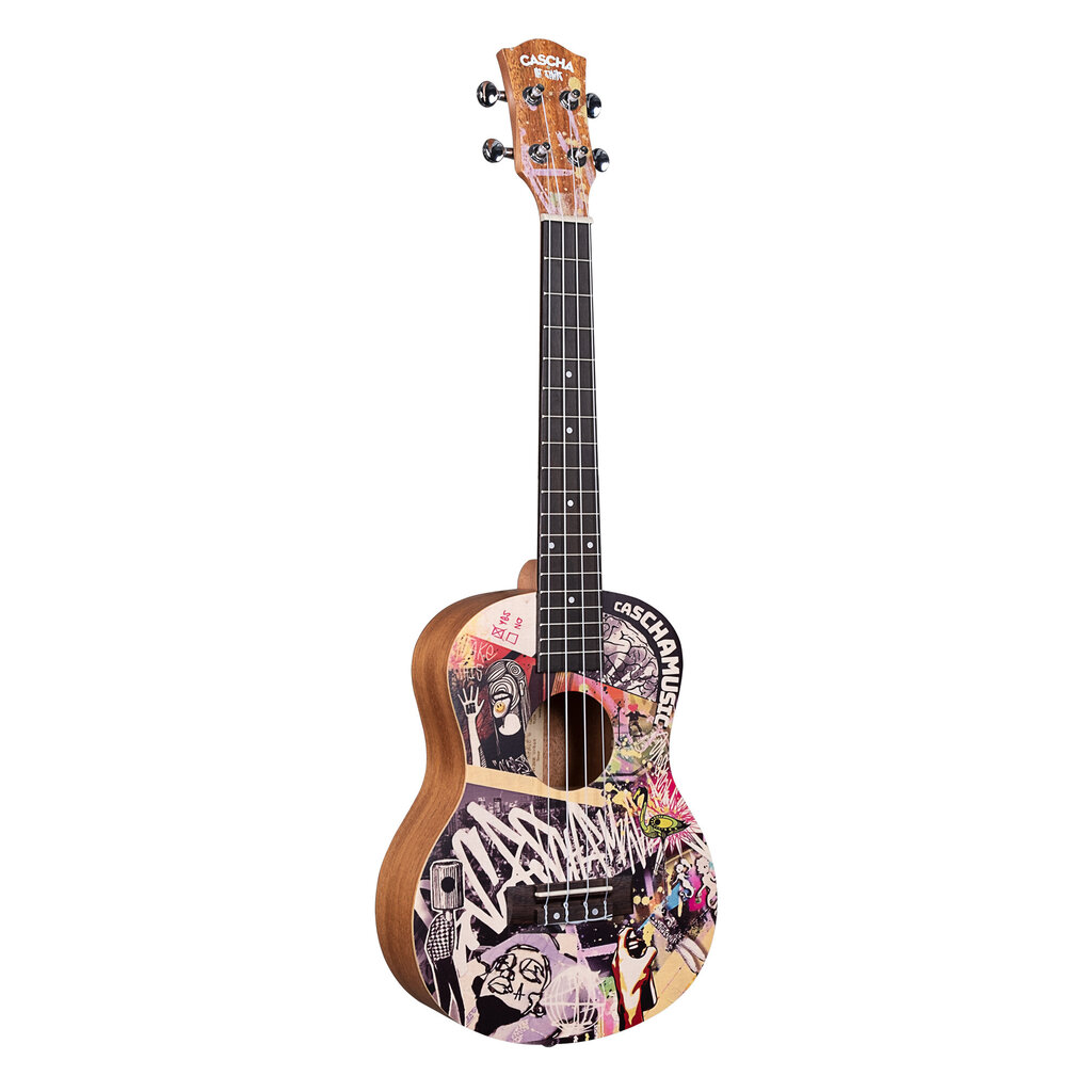 Tenoriukulele Cascha Art Urban HH 2608 hinta ja tiedot | Kitarat | hobbyhall.fi