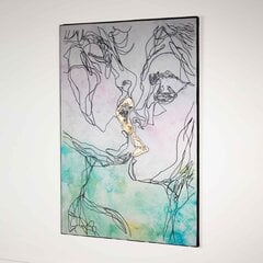 Maalaus Kiss, Canvas Wall, Art hinta ja tiedot | Taulut | hobbyhall.fi