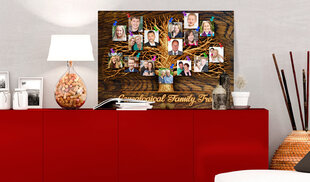 Korkkitaulu - Family Tree [Corkboard] hinta ja tiedot | Taulut | hobbyhall.fi