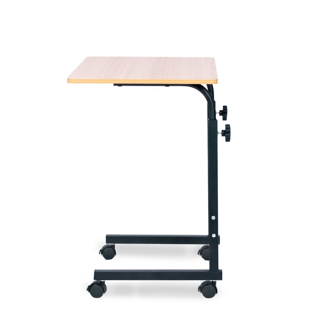 Liikuteltava pöytä, 43 x 39 x 83 cm, ruskea hinta ja tiedot | Tietokonepöydät ja työpöydät | hobbyhall.fi