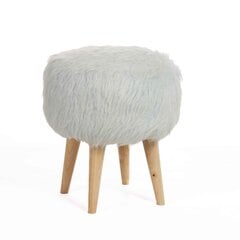 Shaggy White puffi hinta ja tiedot | Säkkituolit, rahit ja penkit | hobbyhall.fi