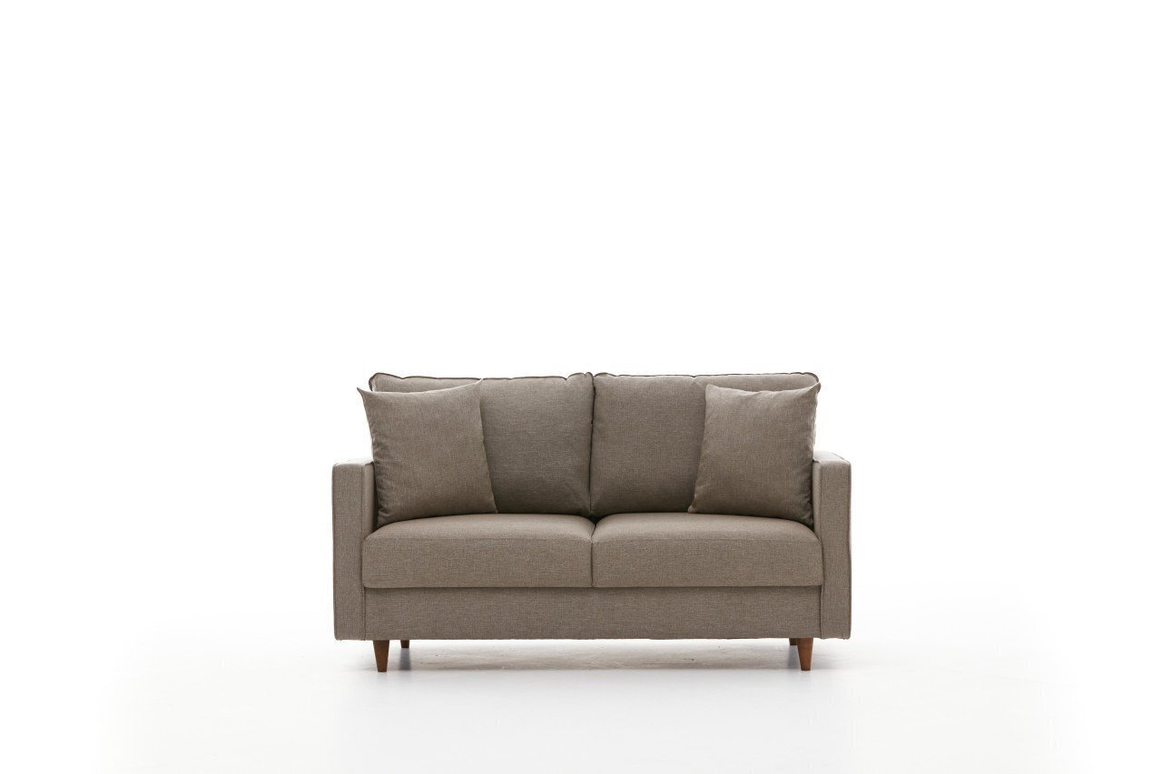 Kahden hengen sohva Atelier Del Sofa Eva, beige hinta ja tiedot | Sohvat ja vuodesohvat | hobbyhall.fi