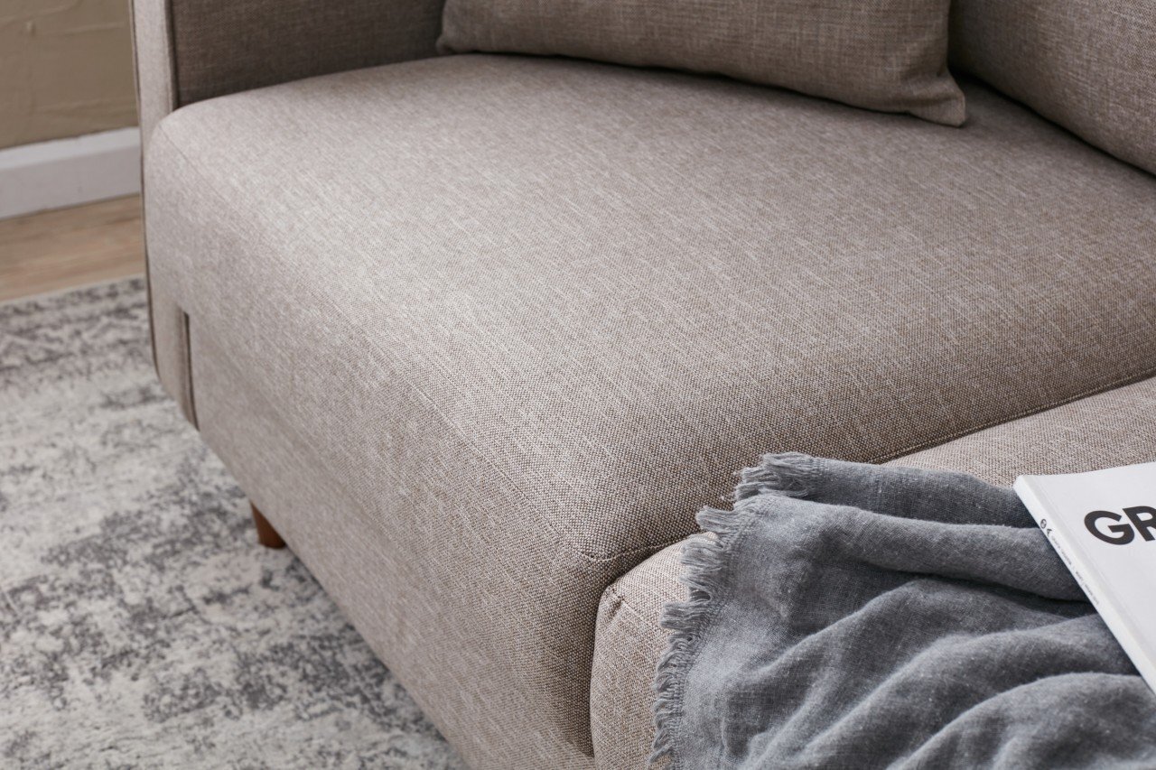 Kahden hengen sohva Atelier Del Sofa Eva, beige hinta ja tiedot | Sohvat ja vuodesohvat | hobbyhall.fi