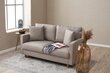 Kahden hengen sohva Atelier Del Sofa Eva, beige hinta ja tiedot | Sohvat ja vuodesohvat | hobbyhall.fi