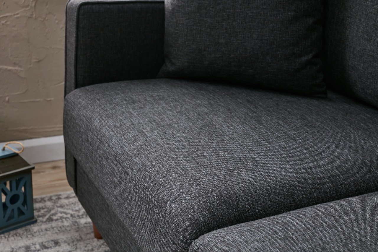 Kahden hengen sohva Atelier Del Sofa Eva, harmaa hinta ja tiedot | Sohvat ja vuodesohvat | hobbyhall.fi