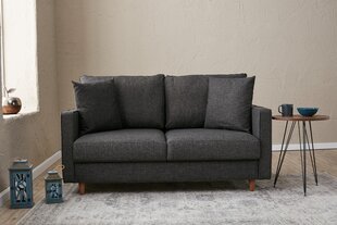 Kahden hengen sohva Atelier Del Sofa Eva, harmaa hinta ja tiedot | Sohvat ja vuodesohvat | hobbyhall.fi