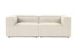 Sohva Atelier Del Sofa Fora 2, beige hinta ja tiedot | Sohvat ja vuodesohvat | hobbyhall.fi