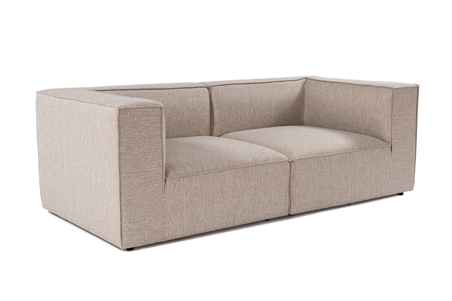 Kahden hengen sohva Atelier Del Sofa Sora 2, beige hinta ja tiedot | Sohvat ja vuodesohvat | hobbyhall.fi