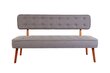 Sohva Atelier Del Sofa Westwood Loveseat, kaksipaikkainen, harmaa hinta ja tiedot | Sohvat ja vuodesohvat | hobbyhall.fi