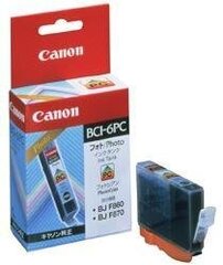 Canon mustekasetti BCI-6PC Photo syaani, vaaleansininen hinta ja tiedot | Mustekasetit | hobbyhall.fi