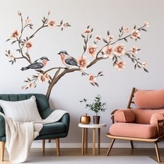 Kukkapuu ja lintu seinätarra hinta ja tiedot | Sisustustarrat | hobbyhall.fi