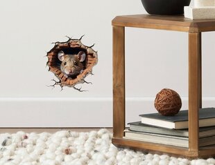 3D hiirenkolo seinätarra hinta ja tiedot | Sisustustarrat | hobbyhall.fi