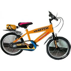 Lasten pyörä Coppi 16", oranssi hinta ja tiedot | Polkupyörät | hobbyhall.fi