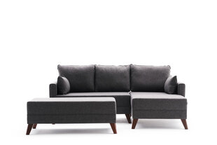 Kulmasohva Asir Bella Mini Corner Sofa Right, harmaa hinta ja tiedot | Kulmasohvat ja divaanisohvat | hobbyhall.fi