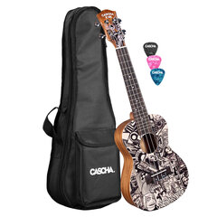 Konserttiukulele Cascha HH 2605 hinta ja tiedot | Kitarat | hobbyhall.fi