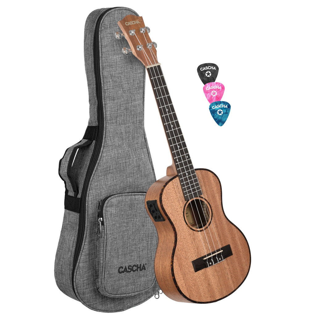 Sähköakustinen tenoriukulele Cascha HH 2048E hinta ja tiedot | Kitarat | hobbyhall.fi