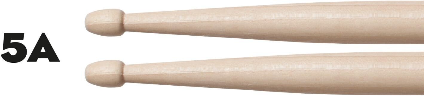 Cascha Professional Drumsticks 5A Vahvat Ahorn Sticks I Drumsticks Wood I Professional Rumms -tarvikkeet I Rummut Maple I Rumput I Rummut Stichs Wood Head Malli 1 Pari (2 kappaletta) hinta ja tiedot | Soittimien lisätarvikkeet | hobbyhall.fi