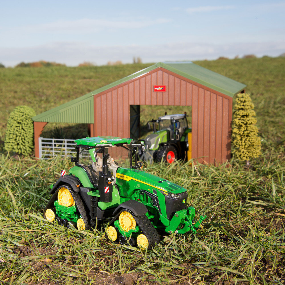 Tomy John Deere traktori 32 JD 8RX 410R 43249 hinta ja tiedot | Poikien lelut | hobbyhall.fi