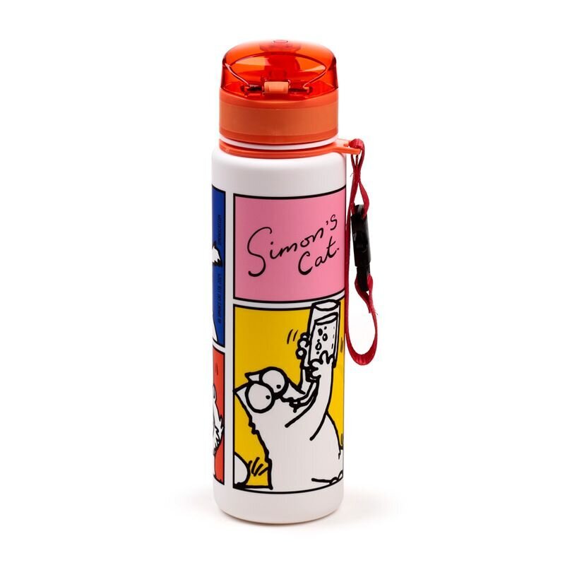 Juomapullo Simon's Cat 2024 Pop Top 600 ml hinta ja tiedot | Juomapullot | hobbyhall.fi