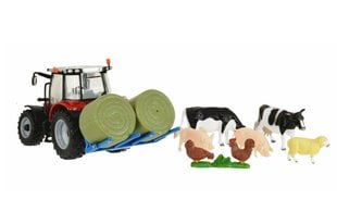 Tomy Britains Massey Ferguson 5612 setti 43205 hinta ja tiedot | Poikien lelut | hobbyhall.fi