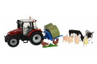 Tomy Britains Massey Ferguson 5612 setti 43205 hinta ja tiedot | Poikien lelut | hobbyhall.fi