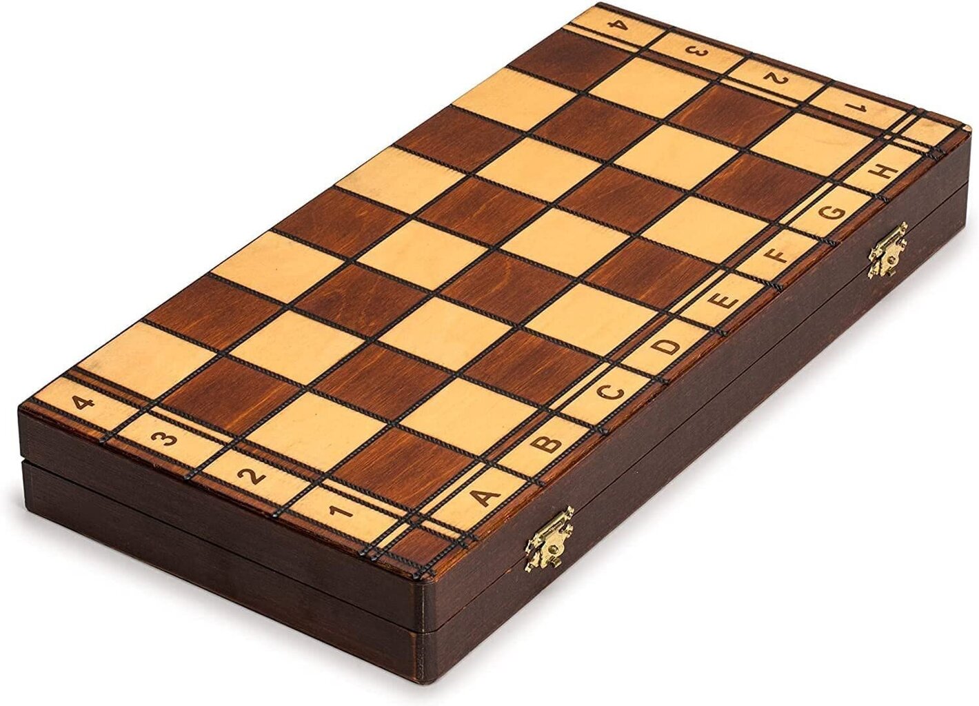 Puinen shakki Jowisz, 40x40 cm hinta ja tiedot | Lautapelit ja älypelit | hobbyhall.fi