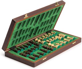 Puinen shakki Jowisz, 40x40 cm hinta ja tiedot | Lautapelit ja älypelit | hobbyhall.fi