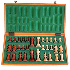 Puinen shakki Staunton no. 6, 52x52 cm hinta ja tiedot | Lautapelit ja älypelit | hobbyhall.fi