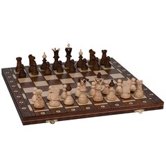Puinen shakki Parliament, 52x52 cm hinta ja tiedot | Lautapelit ja älypelit | hobbyhall.fi