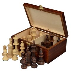 Puiset shakkinappulat laatikossa Staunton no. 6 hinta ja tiedot | Lautapelit ja älypelit | hobbyhall.fi
