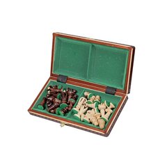 Puinen shakki Royal mini, 32x32 cm hinta ja tiedot | Lautapelit ja älypelit | hobbyhall.fi