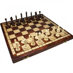Puinen shakki Club, 38x38 cm hinta ja tiedot | Lautapelit ja älypelit | hobbyhall.fi