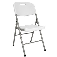 Kokoontaitettava tuoli, valkoinen hinta ja tiedot | Puutarhatuolit | hobbyhall.fi