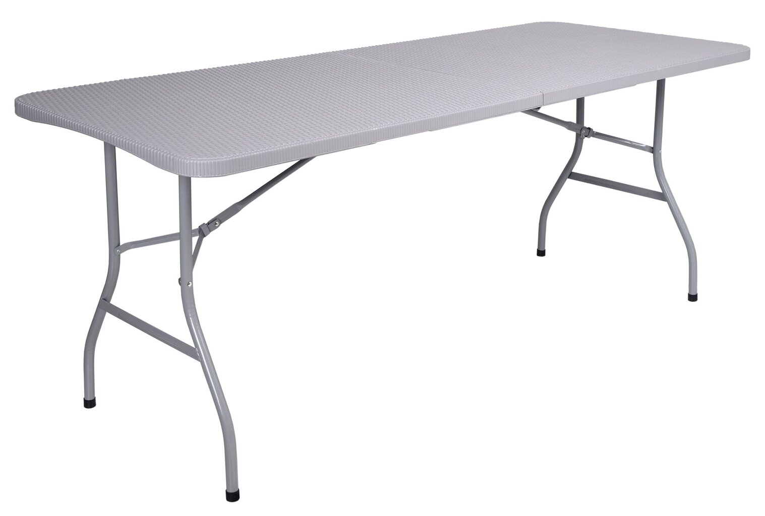 Pitopöytä, 180 cm, harmaa hinta ja tiedot | Puutarhapöydät | hobbyhall.fi