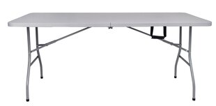 Pitopöytä, 180 cm, harmaa hinta ja tiedot | Puutarhapöydät | hobbyhall.fi