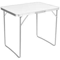 Kokoontaitettava retkipöytä, 80x60 cm, valkoinen hinta ja tiedot | Retkeilyvarusteet | hobbyhall.fi