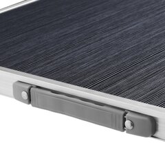 Kokoontaitettava retkipöytä 120x60 cm, musta hinta ja tiedot | Retkeilyvarusteet | hobbyhall.fi