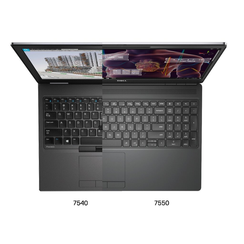 Dell Precision 7550 FHD i7-10750H 32GB 1TB T1000 hinta ja tiedot | Kannettavat tietokoneet | hobbyhall.fi