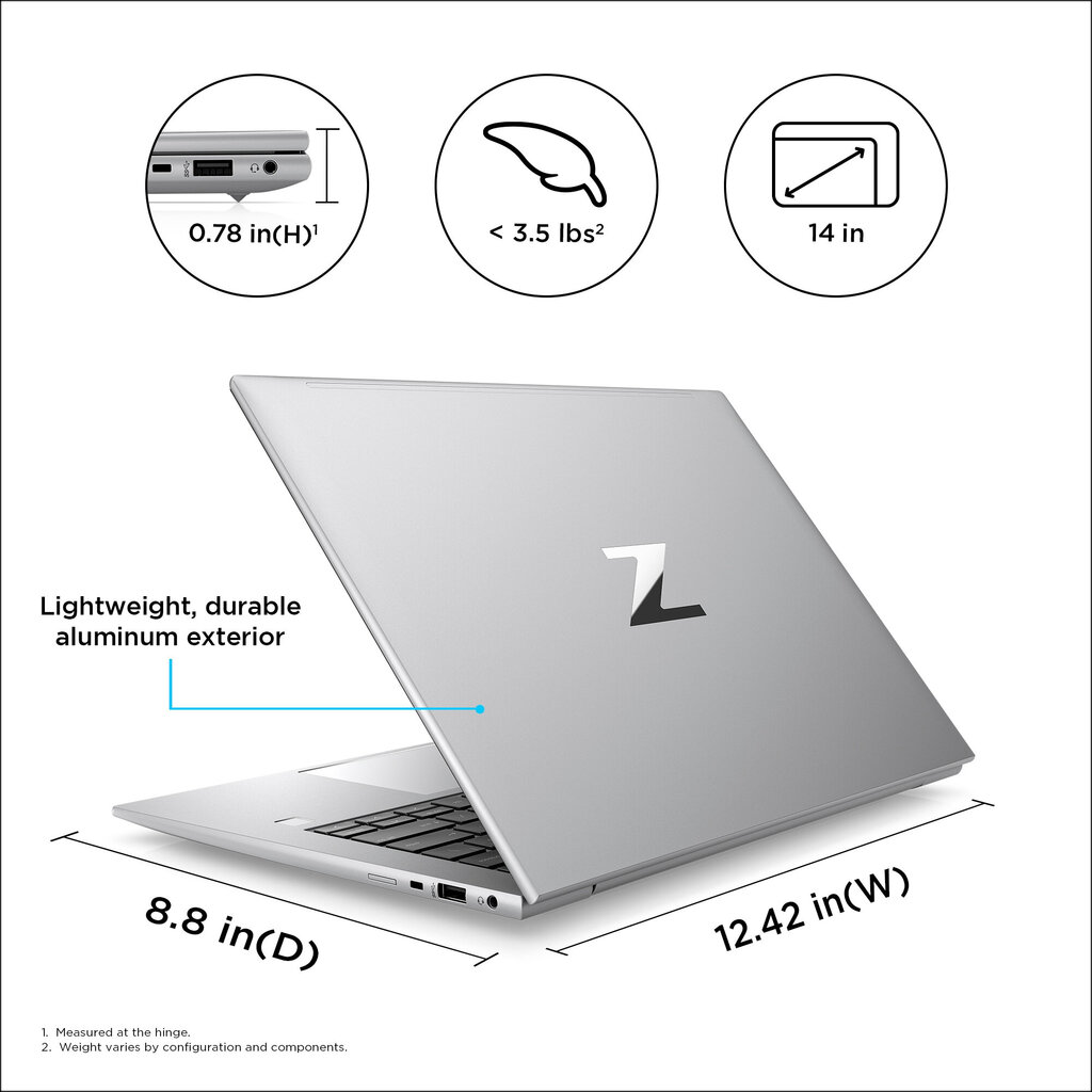 HP ZBook Firefly 14 G9 hinta ja tiedot | Kannettavat tietokoneet | hobbyhall.fi