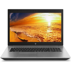 HP ZBook 17 G5 17.3 1600x900 i5-8400H 8GB 256SSD M.2 NVME WIN11Pro hinta ja tiedot | Kannettavat tietokoneet | hobbyhall.fi