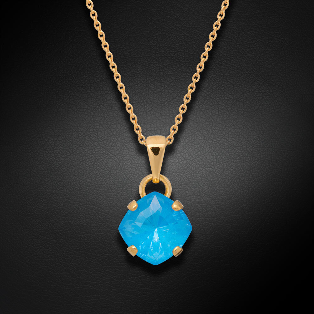 Naisten korusetti Diamond Sky "Venus II (Electric Blue Ignite)" Swarovski kristalleilla DS00S424 hinta ja tiedot | Korusetit | hobbyhall.fi