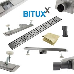 Bituxx lineaarinen lattiakaivo 60 cm hinta ja tiedot | Lattiakaivot | hobbyhall.fi