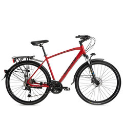 Polkupyörä Bisan 28 TRX8500 (PR10010353) punainen/musta (22) hinta ja tiedot | Polkupyörät | hobbyhall.fi