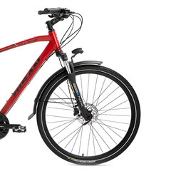 Polkupyörä Bisan 28 TRX8500 (PR10010353) punainen/musta (22) hinta ja tiedot | Polkupyörät | hobbyhall.fi