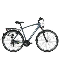 Polkupyörä Bisan 28 TRX8100 City (PR10010427) sininen/valkoinen (20) hinta ja tiedot | Polkupyörät | hobbyhall.fi
