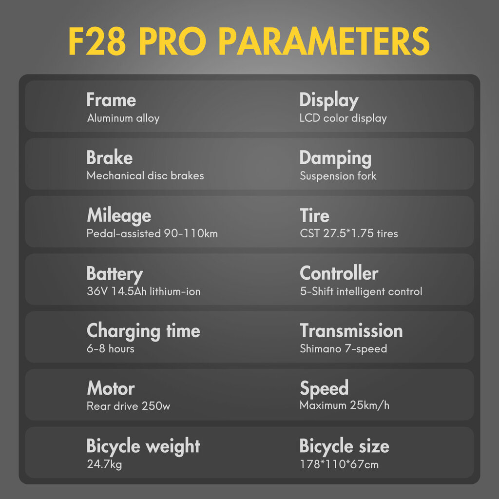 Fafrees F28 Pro, 27,5", vihreä hinta ja tiedot | Sähköpyörät | hobbyhall.fi